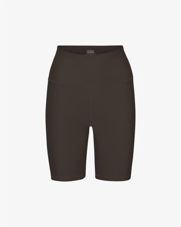 Active Bike Shorts - Coffee Brown - M