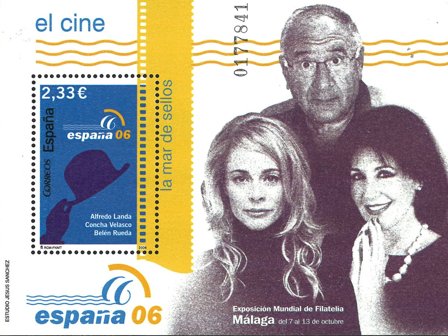 Spanien - Film - Postfrisk miniark