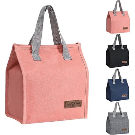 1 stk. madkasser, genanvendelig isoleret lækagesikker madkasse tote taske, køletasker, termisk køletaske til arbejde skole picnic rejse