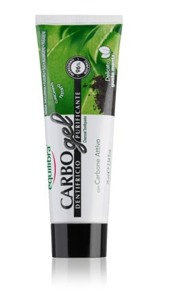 Equilibra Carbone Attivo Gel Dentifricio Gusto Menta 75ml
