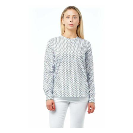 Bagutta, Long Sleeve Tops Biały, Kobieta, Rozmiar: XL