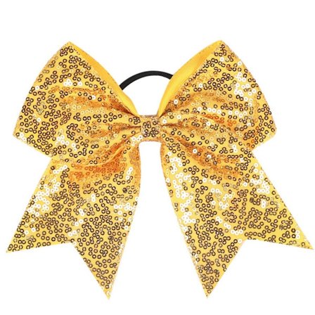 Bow Knot Hair Circle Hiusnauha KELTAINEN