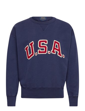 Polo Ralph Lauren | Vintage Fit Usa Crewneck Sweatshirt | M