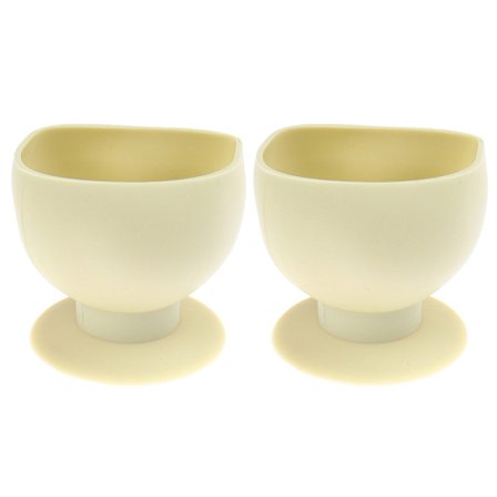 2stk Kopp Dørknott Deksler Gummi Veggbeskytter Dørhåndtak Sto