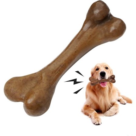 Dotpet hund leksaker för aggressiva tuggare, hund tugg leksaker för Lar