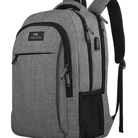 Laptop-ryggsäck, herrryggsäck, damstöldskyddsryggsäck,