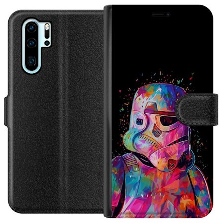 Kompatibelt Plånboksfodral till Huawei Huawei P30 Pro Star Wars Stormtrooper