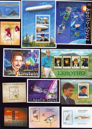 Lesotho - Frimærkepakke - Postfrisk