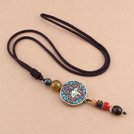 Nepal Halsband Etniskt hänge STIL 6 STIL 6 Stil 6