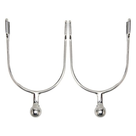 2 kpl Naisten Ruostumattomasta Teräksestä Valmistetut Western-Kannukset Rullapallolla Ratsastussaappaille Ratsastuksen Ystäville