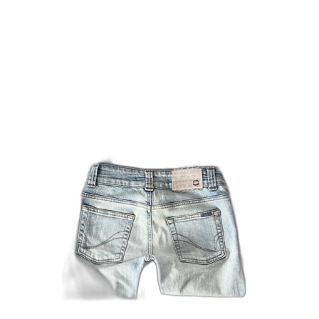 Ljusblå lågmidjade jeans