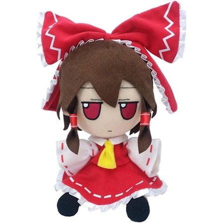 Touhou Project Kosedyr Hakurei Reimu Anime Figur Julegave Fumo 20cm