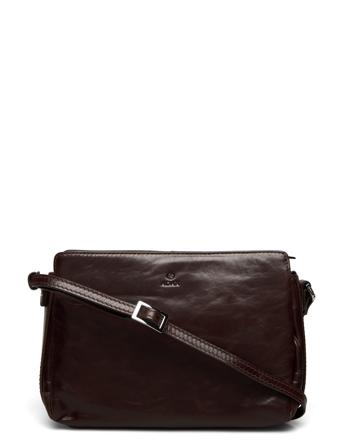 Salerno Shoulder Bag Dea Bags Crossbody Bags Brun Adax