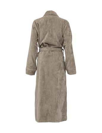 Svanen Terry Velour Robe Aamutakki Harmaa Høie Of Scandinavia
