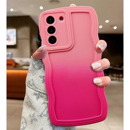 Wave Frame -kotelo Samsung Galaxy S20 FE 5G -puhelimelle, Söpö Wave Frame Slim Fit -iskunkestävä suojakuori Pehmeä kaunis naarmuuntumaton TPU-kotelo -