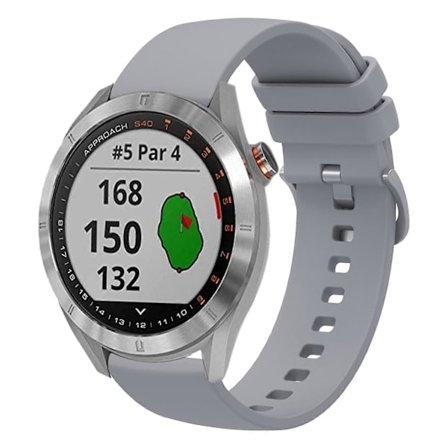 Silikonarmband för Garmin Approach S40 Grå