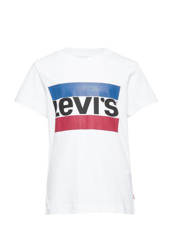 Levi's Sportswear Logo Tee Tops T-Kortærmet Skjorte White Levi's