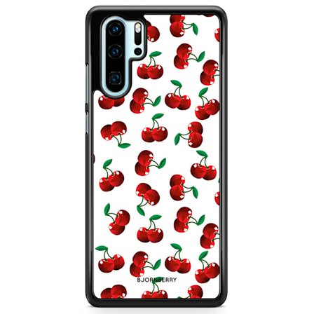 Bjornberry Hårdskal Huawei P30 Pro - Körsbär