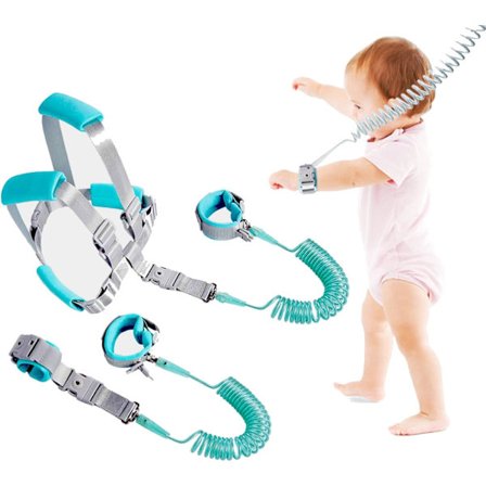 Anti-tap barnesikkerhetsarmbånd, Xiuyer 2 i 1 babyhåndledsbånd S