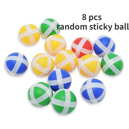 37 cm darttavla för barn, med 8 klibbiga bollar inomhus partyspel leksaker utomhus