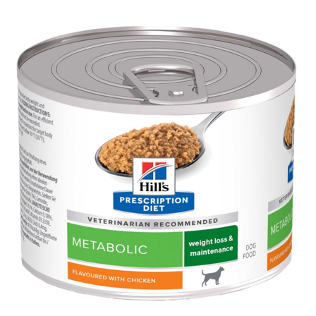 Hill's Prescription Diet Dog - Metabolic Weight Kylling hermetikk - våtfôr til hund 200 g - Hund - Hundefôr & hundemat - Veterinærfôr for hund - 