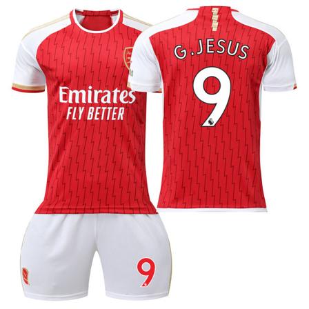 23/24 Arsenal Hjemmefotballsett 9 G.JESUS XS