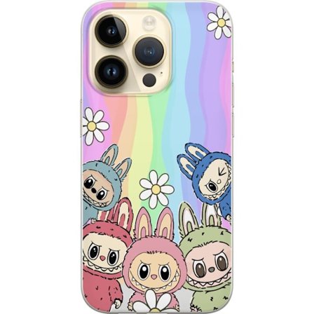 Kompatibelt Mobildeksel til Apple Apple iPhone 15 Pro Regnbage