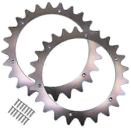 TLSE-01 Til Segway Navimow i105E / i108E Robotplæneklipper 2 stk. Anti-slip Pigge + 14 stk. Selvskærende Skruer