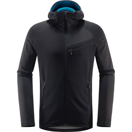 Haglöfs Nengal Mid Hood Men Men Mid layer tops Black S