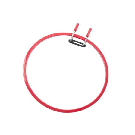 1/2/3 Broderiram kompatibel med korsstygnsfjäderspänningsram röd 22cm 1 st