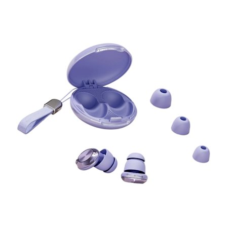 Lätta silikonöronproppar som blockerar ljud, mjuka för sömn var som helst på resan