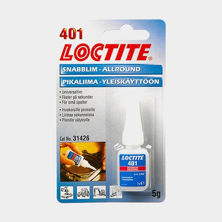 Rapid adhesive Loctite 401, 5 grams