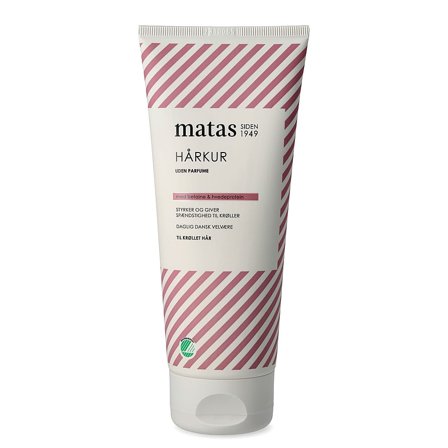 3 for 2 - Matas Striber Hårkur til Krøllet Hår Uden Parfume 200 ml, Hår, Shampoo & Hårpleje, Hårkur