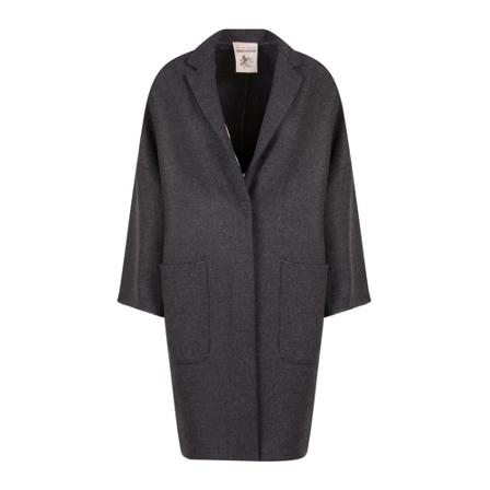 Semicouture, Coat Y2Wv 03 Zwart, Dames, Maat:S