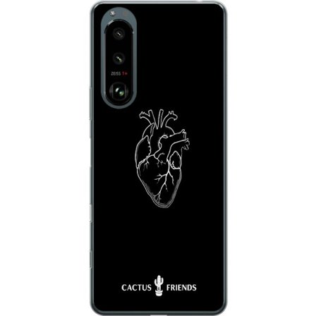 Kompatibel Mobilcover til Sony Sony Xperia 5 III Kaktus og Venner - Midnat Anatomi Hjerte