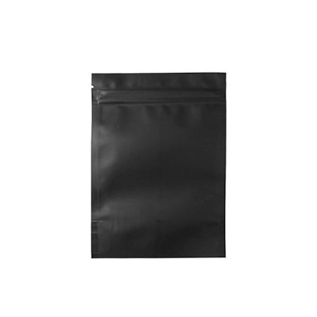 100 STK. Sorte aluminiumsposer Mylar foliepose Varmeforseglingsmaskine Madopbevaringsposer