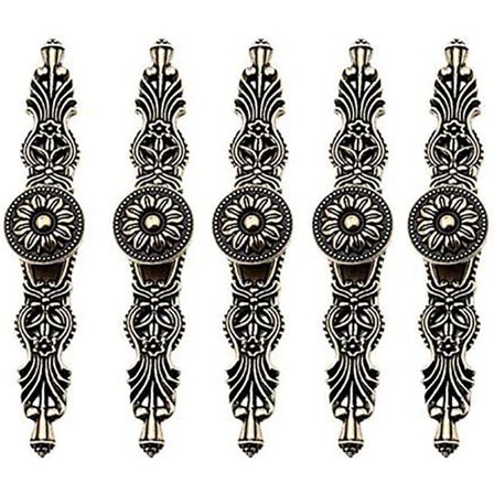 5 stk skapdører Vintage Style Retro skap knott bronsefarge