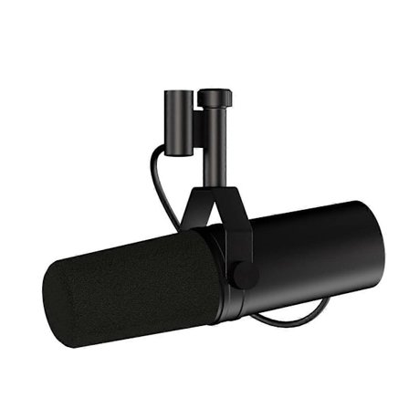 SM7DB Professionell Dynamisk Mikrofon Inbyggd Förförstärkare Kompatibel med Liveinspelning Streaming Poddsändning