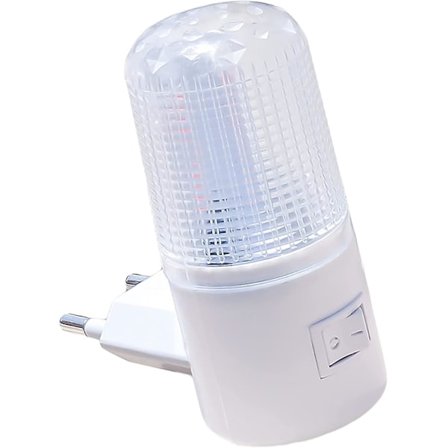 Nattlampa med LED. med strömbrytare. Nattlampa. Manuellt en. Lämplig för sovrumspresenter