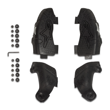 Schleifer Alpinestars Tech 7 Supermoto Schwarz Schwarz 44,5