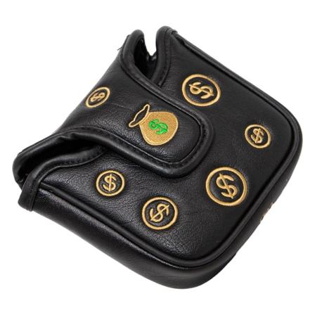Golfklubba cover PU-läder magnetisk stängning cover guld