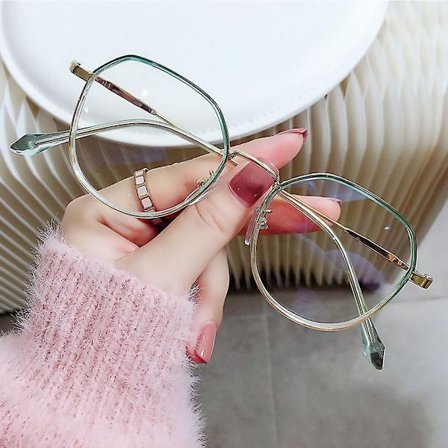 Blålysblokkerende lesebriller, stilige innfatninger, 100-400 presbyopiske briller