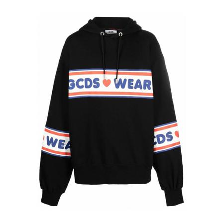 Gcds, Sweatshirts Cc 94M021505 Zwart, Heren, Maat:L