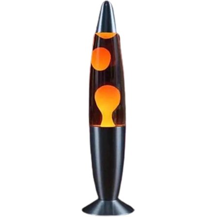 Lava Lampe Alloy - 13" - Orange