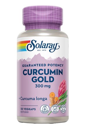 Solaray Curcumin Gold 300 mg 30 kaps., Helse & Madvarer, Ingredienser, Gurkemeje