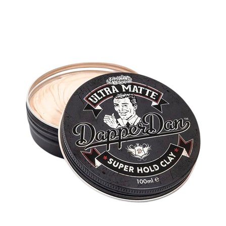 Dapper Dan Ultra Matte Super Hold Clay 100 ml, Hår, Hårstyling, Hårvoks