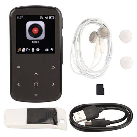 M9 Bluetooth Sport MP3-spelare Multifunktionell Smart Touch-kontroll HiFi Förlustfri Ljud Mini Back Clip MP3-spelare 64GB