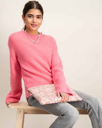 Kids ONLY KATIA LS O-NECK PULLOVER Bunt Pullover Mädchen - Kids Brand Store