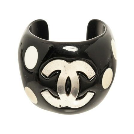 Chanel Vintage Pre-owned Jewellery svart, Dam Vintage Smycken, Dam, Storlek: ONE SIZE