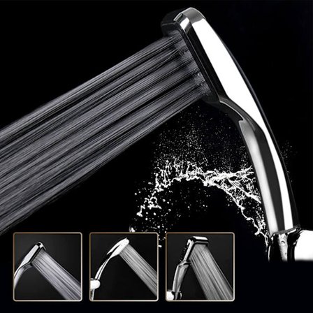 Käsisuihku 300 reiällä 300% Turbo korkeapaine 30% Wat